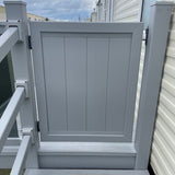 Super Rail Caravan Custom Size UPVC Solid Panel_Gate