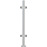 Corner Post Fully Assembled  - 42.4mm - 316l Satin or Mirror Polished