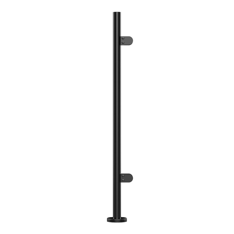 End Post Assembled - 42.4mm - 304 PPC Black