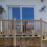 Super Rail UPVC Balustrade (Level Section)