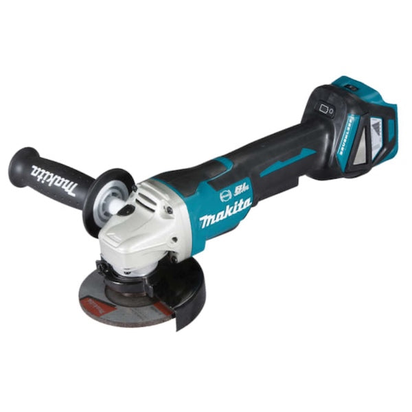 Makita DGA467Z Brushless LXT Paddle Switch Angle Grinder 115mm 18V Bar Deck Supermarket