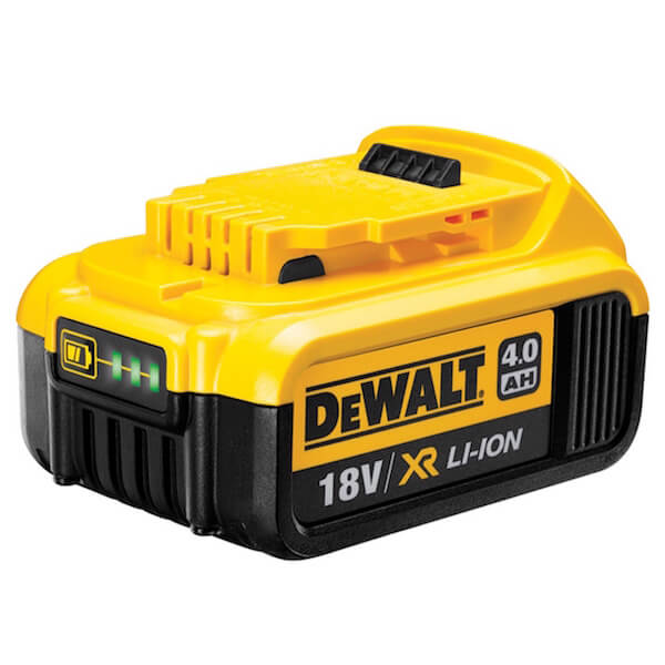 DeWALT DCB182 XR Slide Battery Pack 18 Volt 4.0Ah Li Ion Deck