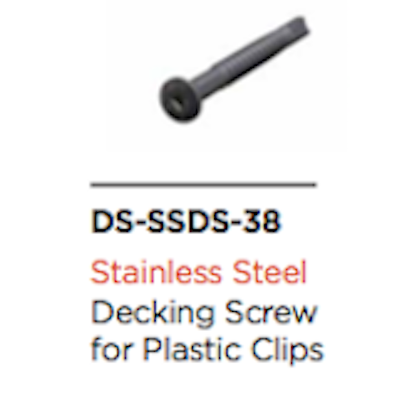Aluminium Joist Deck Screw 30mm (Pack200)
