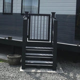 Premium Foiled Caravan Gate with Composite Hinges & Latch