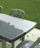 Polytrol colour restorer on garden furniture