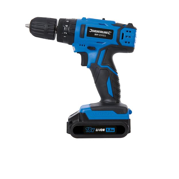 Silverline cordless drill hotsell