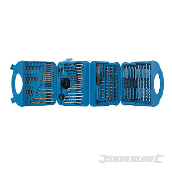 Silverline Assorted Drill Bit Set 126 pc - *Clearance Item