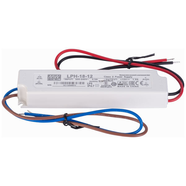 12V LED Lights Driver 18W