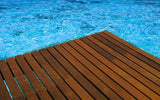 Owatrol anti-slip decking finish around pool