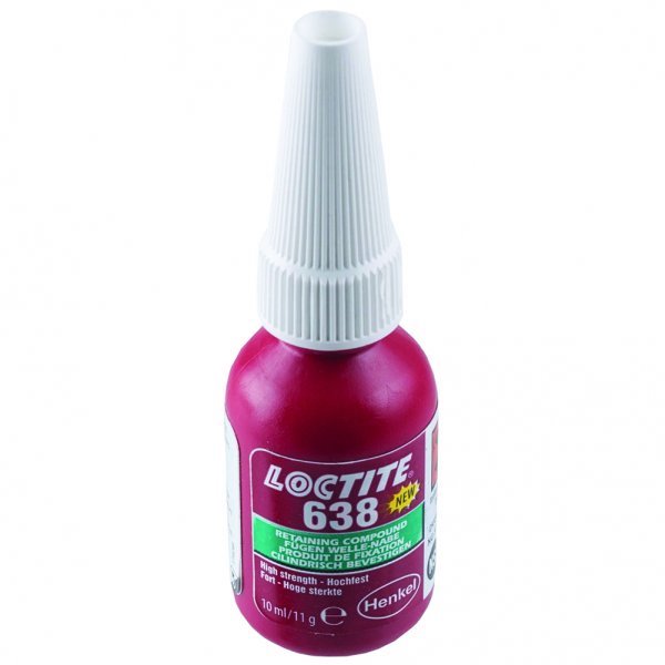 High Strength Retainer - 10ml Bottle Loctite 638