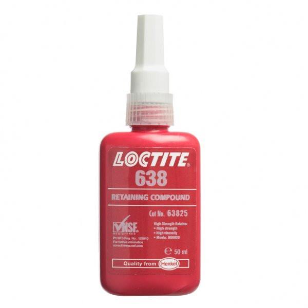 High Strength Retainer - 50ml Bottle Loctite 638