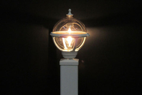 240v Globe & Lanterns