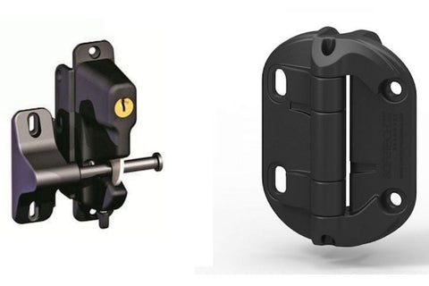 Gate Hinges & Locks