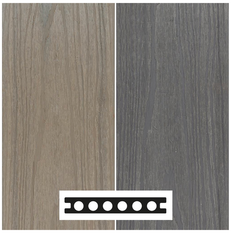 Rinato ™ Composite Reversible Deck Boards  2 Colour 3600mm
