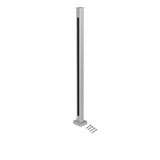 Marano Contemplation Square Base Fix End Post H1100mm