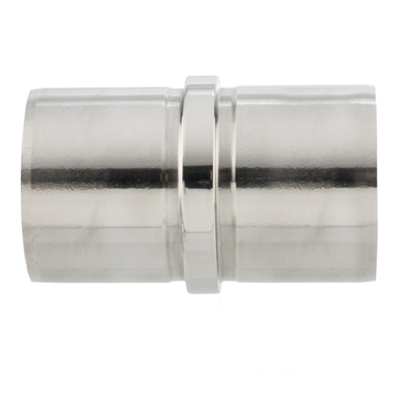 In Line Connector - 42.4mm - 316l Satin or Mirror Polished