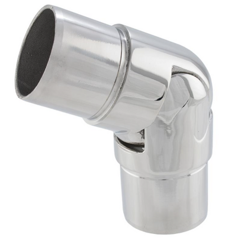 Adjustable Elbow - Smooth To Touch - 42.4mm - 316l Satin or Mirror Polished