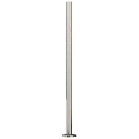 Plain Post No Holes - 42.4mm  - 316l Satin or Mirror Polished