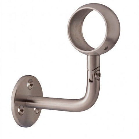 Handrail Wall Support Bracket with Adj. Spigot - 42.4mm - 316l