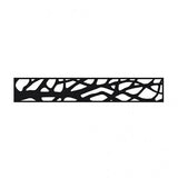 1825mm Long Laser Cut Panel 300 x 5mm - Aluminium Fencing