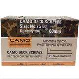 Camo Hidden Fasteners (Screws)