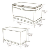 Lifetime Small Storage Boxes 300Ltr