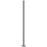 Plain Post No Holes - 42.4mm  - 316l Satin or Mirror Polished