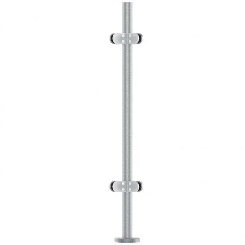 Balustrade Corner Post - Height Choice - 48.3mm - 316l