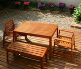 Owatrol Aquadecks on bench and decking