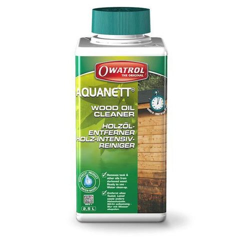 Owatrol Aquanett - Solvent free wood oil remover