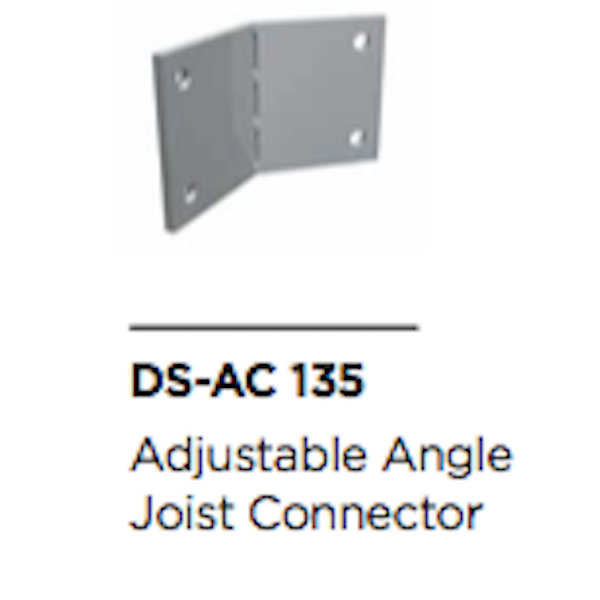 Aluminium Joist 135° Bracket