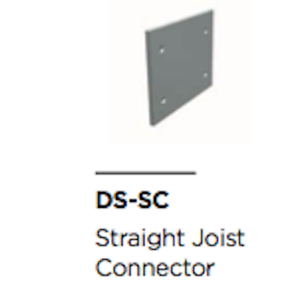 Aluminium Joist Straight Connector
