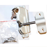 Gravity Gate Latch With Key Lock (Black or White)