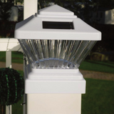 Economy Solar Post Light - White or Tan