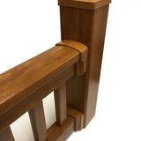 Premium Foiled Balustrade (Level Section) with Bracket Shrouds