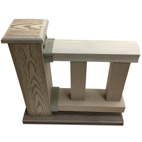 Composite Balustrade Post 2400mm – Deck Supermarket