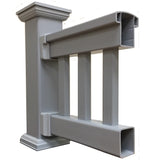 Super Rail UPVC Balustrade (Level Section)