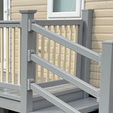 Super Rail Caravan Custom Size UPVC Balustrade_Gate