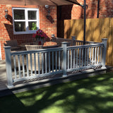 Super Rail UPVC Balustrade (Level Section)