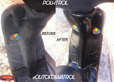 Polytrol colour restorer on scooter 