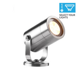 Ellumiere Stainless Steel Small Spotlight