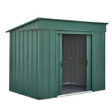 Lotus Low Pent Roof Metal Shed 6' x 4'