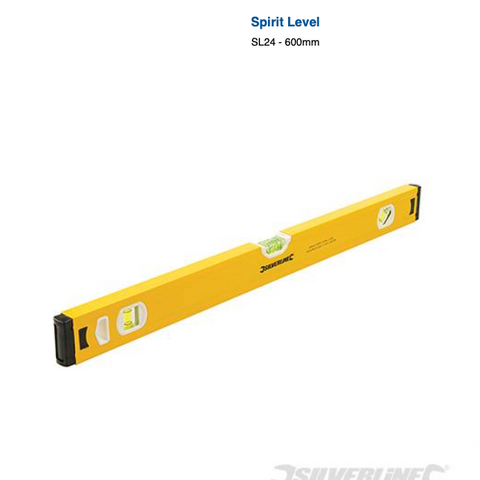 Silverline Spirit Level 600mm - *Clearance Item