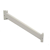 Super Rail Non Routed Step Handrail with 2 Stair Rail Brackets (No Reinforcement)