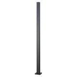 Aluminium Post 50mm x 50mm - Powder Coated Black