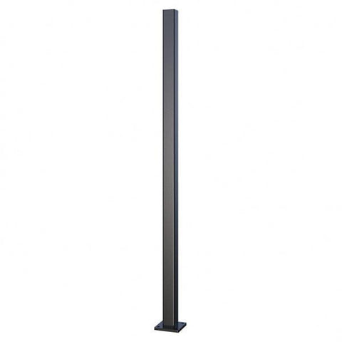 Aluminium Post 50mm x 50mm - Powder Coated Black