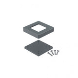 Post Base plate, cover cap (with 4 screws) Aluminium Fencing