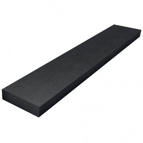 Black Recycled Plastic Sub Frame W 140 x H 50 x L 3600mm