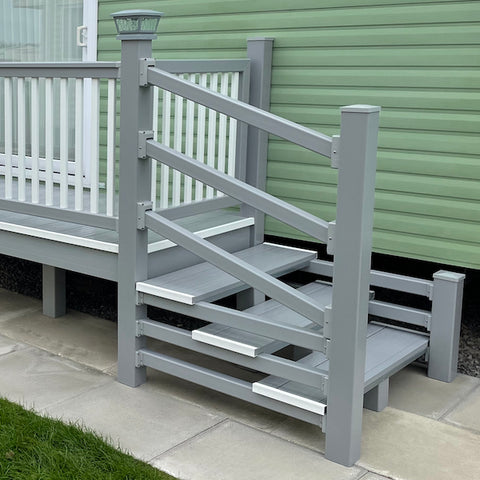 16’ x 3’ 10” Walkway with Steps and Gate