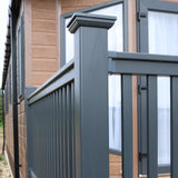 24’ x 3’ 10” Walkway with Steps and Gate